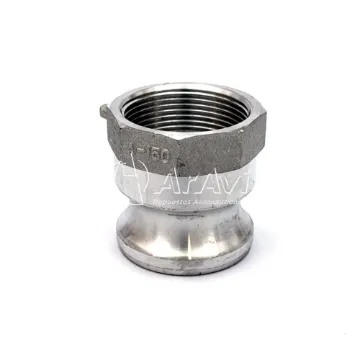 Banjo Acople Macho 1-1/2" Rosca Hembra Aluminio