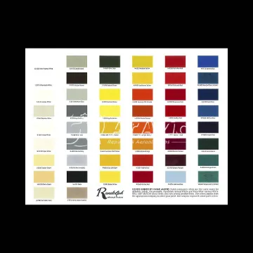 Randolph Carta de Color Poliuretánica Ranthane