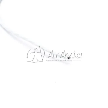 Wire and Cable Cable Mallado M27500, 3 Conductores AWG 22 Blanco