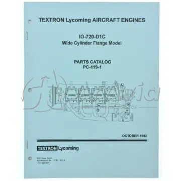 Lycoming Catálogo IO-720-D1C