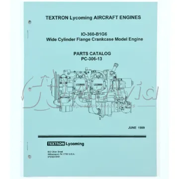Lycoming Catálogo Partes IO-360-B1G6