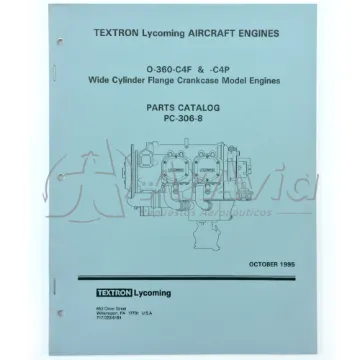Lycoming Catálogo O-360-C4F;-C4P