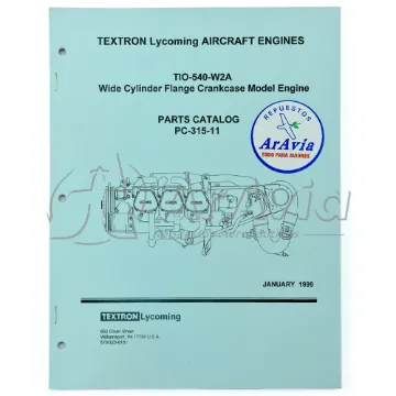 Lycoming Catálogo TIO-W2A