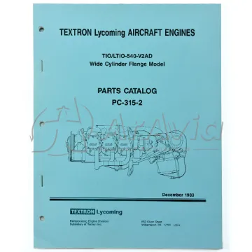 Lycoming Catálogo TIO-540-V2AD