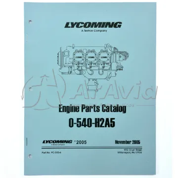 Lycoming Catálogo Partes O-540-H2A5