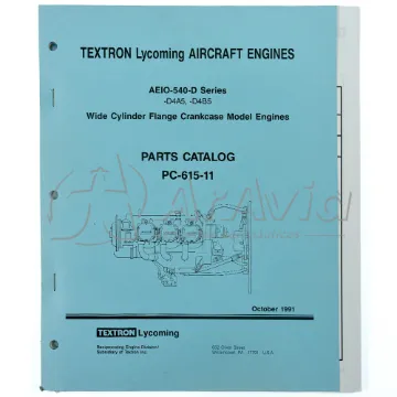 Lycoming Catálogo AEIO-540-D4