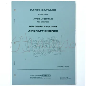 Lycoming Catálogo AEIO-L1B5D
