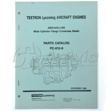 Lycoming Catálogo AEIO-540-L1B5