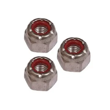 Tuerca Inoxidable Autofrenante Fibra (Alta)