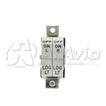 Piper Switch Dual Faros de Aterrizaje Izq/Der (NSD)